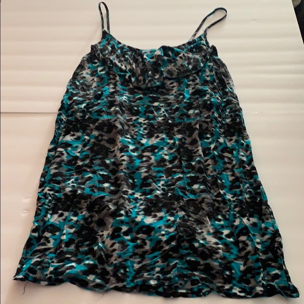 J for Justify Leopard Blue Print Dress